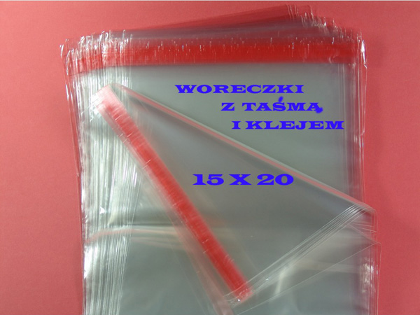 woreczki na maseczki ochronne rozmiar 15x20
